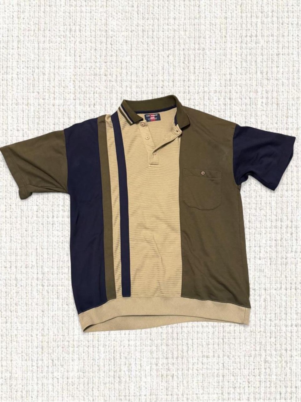 Vintage Safe Harbor Colorblock Polo
